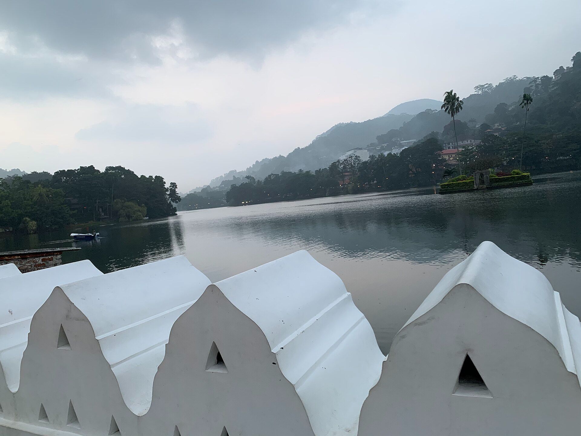 Kandy Lake at dawn, Sri Lanka