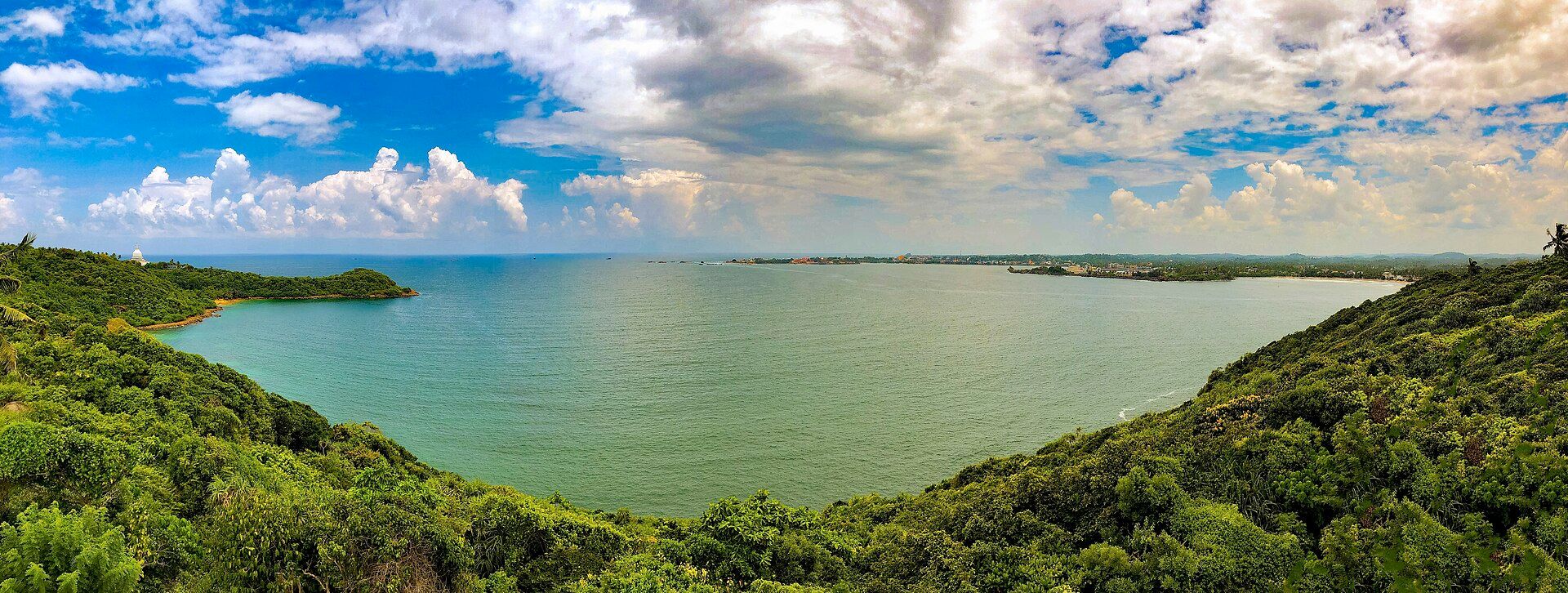Rumassala hill near Unawatuna on the south coast