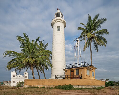 Lighthouse in Galle Dutch Fort