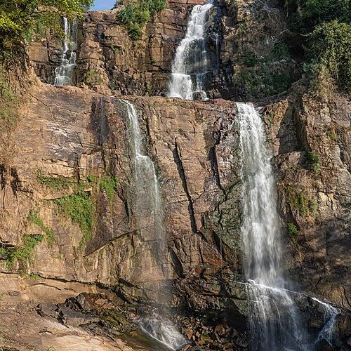 Ramboda Falls, Nuwara Eliya, Sri Lanka