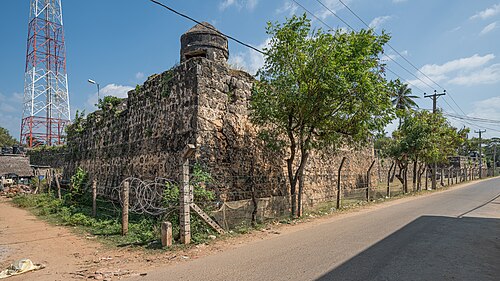 Wilpattu National Park Old Dutch fort at Kalpitiya
